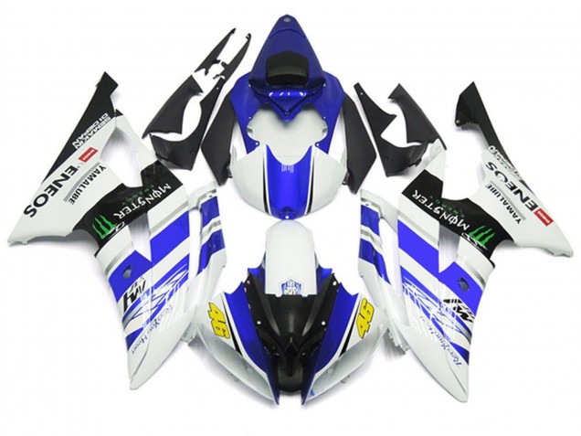 Discount 2008-2016 White Blue Glossy Black Green Monster ENEOS 46 Yamaha YZF R6 Motorcycle Fairings Canada