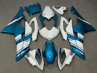 Discount 2008-2016 White Blue Yamaha YZF R6 Motorcycle Fairing Canada