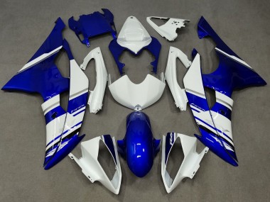 Discount 2008-2016 White Blue Yamaha YZF R6 Motorcycle Fairings Canada