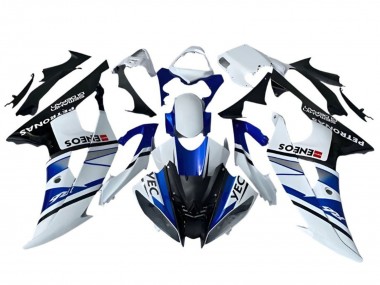 Discount 2008-2016 White Blue Black YEC ENEOS Petronas Semakin Didepan Yamaha YZF R6 Motorcycle Fairings Canada