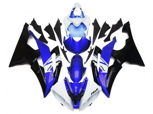 Discount 2008-2016 White Blue Black Yamaha YZF R6 Motorcycle Fairings Canada
