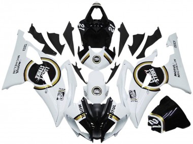 Discount 2008-2016 White Black Lucky Strike Yamaha YZF R6 Motorcycle Fairings Canada