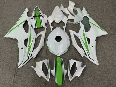 Discount 2008-2016 White Green Yamaha YZF R6 Motorcycle Fairing Canada