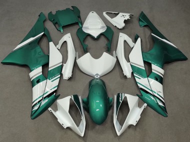 Discount 2008-2016 White Green Yamaha YZF R6 Motorcycle Fairings Canada