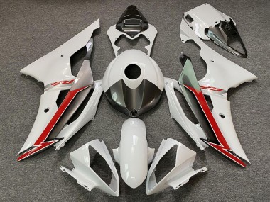Discount 2008-2016 Pearl White Red Yamaha YZF R6 Motorcycle Fairings Canada