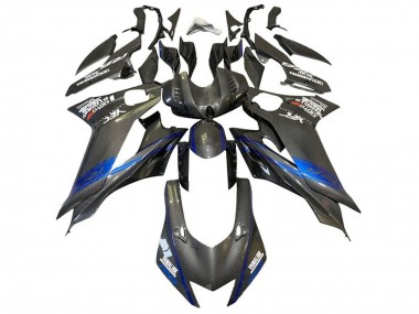 Discount 2017-2023 Blue Black Faux Carbon Fiber Yamaha YZF R6 Motorcycle Fairings Canada
