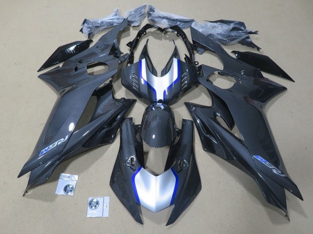 Discount 2017-2023 Silver Blue Black Faux Carbon Fiber Yamaha YZF R6 Motorcycle Fairings Canada