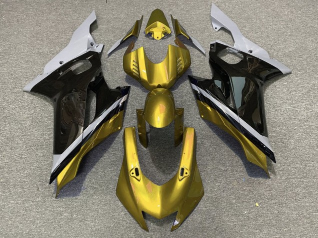 Discount 2017-2023 Grey Gold Glossy Black Yamaha YZF R6 Motorcycle Fairings Canada
