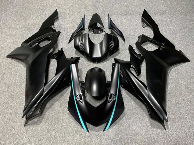 Discount 2017-2023 Matte Black Turquoise Blue Yamaha YZF R6 Motorcycle Fairings Canada