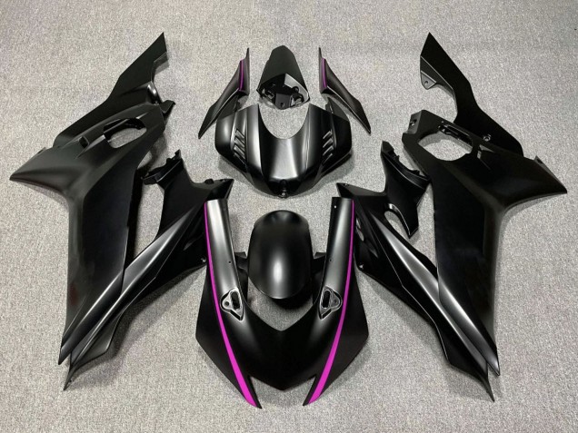 Discount 2017-2023 Matte Black Pink Yamaha YZF R6 Motorcycle Fairings Canada