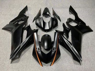 Discount 2017-2023 Matte Black Orange Yamaha YZF R6 Motorcycle Fairings Canada