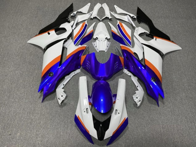 Discount 2017-2023 White Blue Orange Yamaha YZF R6 Motorcycle Fairings Canada