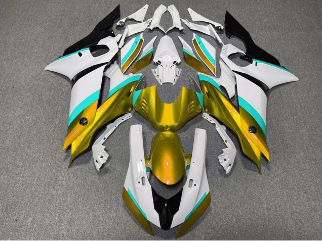 Discount 2017-2023 White Blue Gold Black Yamaha YZF R6 Motorcycle Fairings Canada