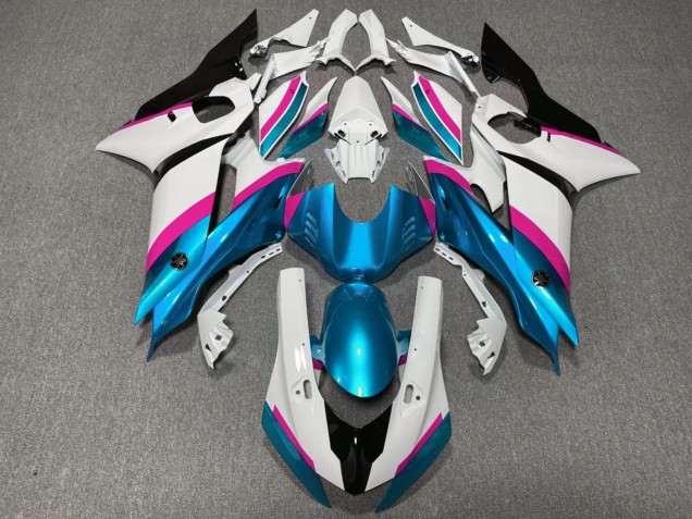 Discount 2017-2023 White Pink Blue Black Yamaha YZF R6 Motorcycle Fairings Canada