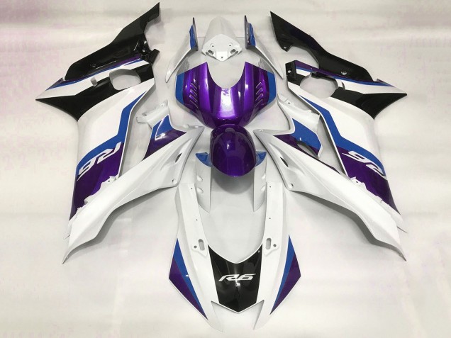 Discount 2017-2023 White Blue Purple Black Yamaha YZF R6 Motorcycle Fairing Canada