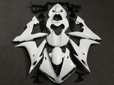 Discount 2005 White Yamaha YZF R6 Motorcycle Fairings Canada