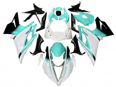 Discount 2013-2016 White Turquoise Blue Glossy Black Triumph Daytona 675 Triple Motorcycle Fairings Canada