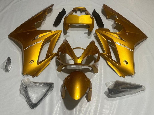 Discount 2006-2008 Metallic Gold Triumph Daytona 675 Triple Motorcycle Fairings Canada