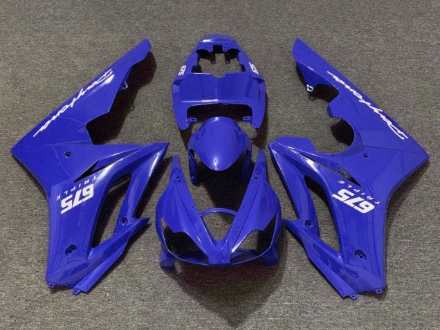 Discount 2006-2008 Blue Triumph Daytona 675 Triple Motorcycle Fairing Canada