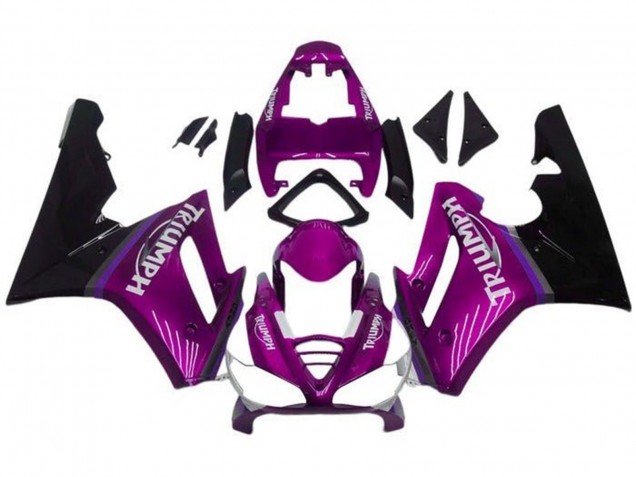 Discount 2009-2012 Purple Glossy Black Triumph Daytona 675 Triple Motorcycle Fairings Canada