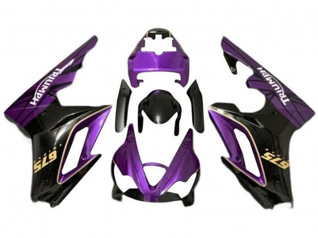 Discount 2009-2012 Purple Gold Glossy Black Triumph Daytona 675 Triple Motorcycle Fairings Canada