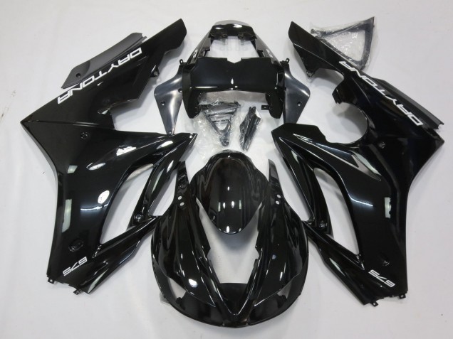 Discount 2009-2012 Glossy Black White Decals Triumph Daytona 675 Triple Motorcycle Fairings Canada