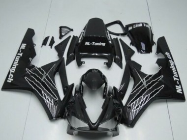 Discount 2009-2012 Glossy Black White Claw Triumph Daytona 675 Triple Motorcycle Fairings Canada