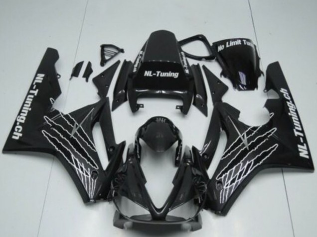 Discount 2009-2012 Glossy Black White Claw Triumph Daytona 675 Triple Motorcycle Fairings Canada