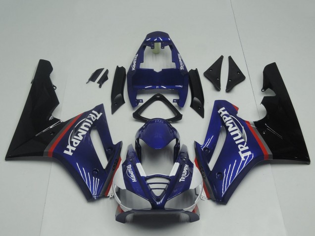 Discount 2009-2012 Blue Red Glossy Black Triumph Daytona 675 Triple Motorcycle Fairings Canada