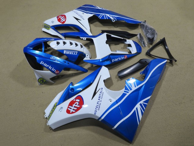Discount 2009-2012 White Blue Hpi Triumph Daytona 675 Triple Motorcycle Fairings Canada