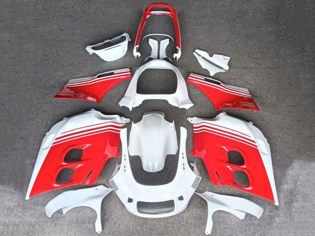 Discount 1987-1988 White Red Honda CBR1000F Hurricane Motorcycle Fairings Canada