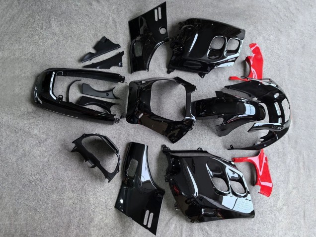 Discount 1987-1988 Glossy Black Red Honda CBR1000F Hurricane Motorcycle Fairings Canada