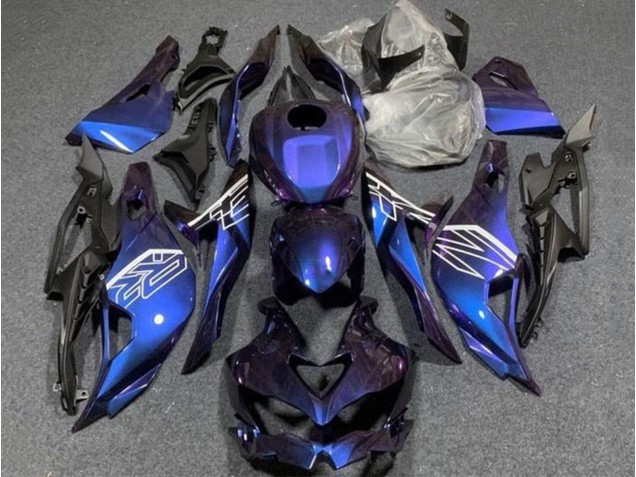Discount 2019-2025 Purple Blue Gradient Kawasaki ZX4R ZX-4RR Motorcycle Fairings Canada