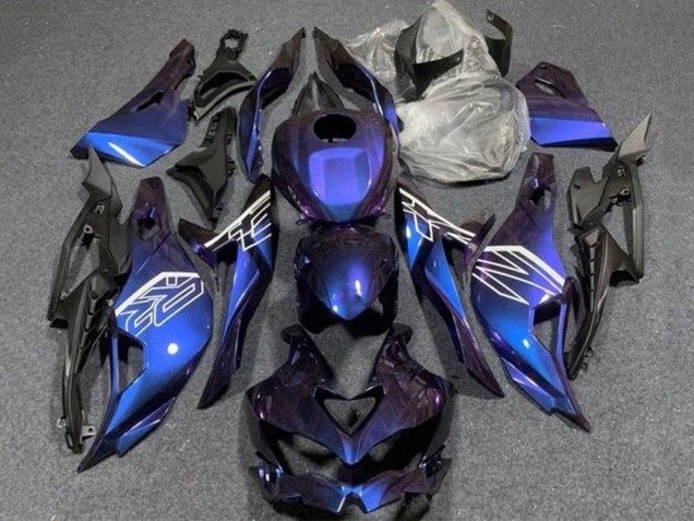 Discount 2019-2025 Purple Blue Gradient Kawasaki ZX4R ZX-4RR Motorcycle Fairings Canada