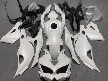 Discount 2019-2025 Pearl White Kawasaki ZX4R ZX-4RR Motorcycle Fairings Canada