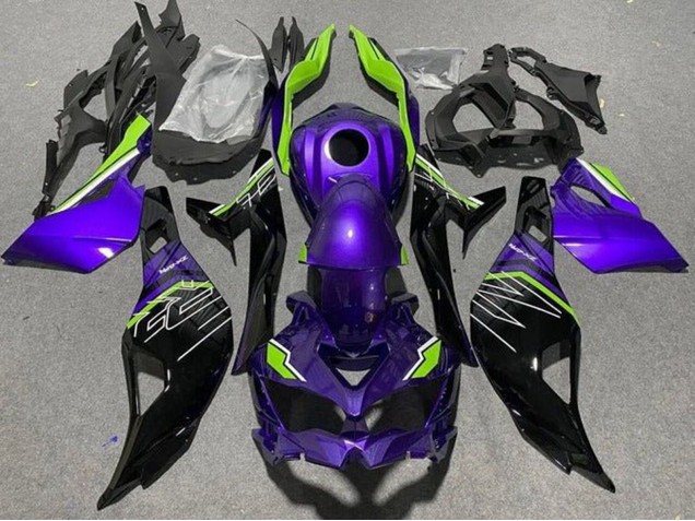 Discount 2019-2025 Purple Green Black Kawasaki ZX4R ZX-4RR Motorcycle Fairings Canada