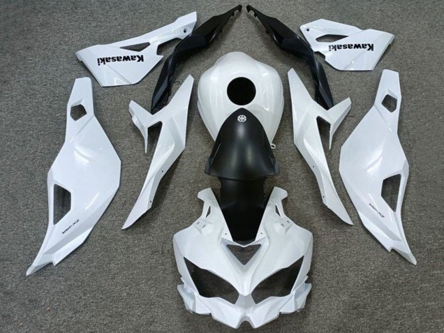 Discount 2019-2025 White Matte Black Kawasaki ZX4R ZX-4RR Motorcycle Fairings Canada