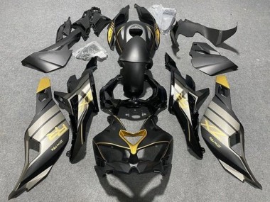 Discount 2019-2025 Matte Black Glossy Black Grey Gold Kawasaki ZX4R ZX-4RR Motorcycle Fairings Canada