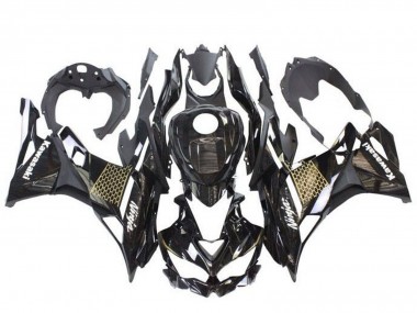 Discount 2019-2025 Glossy Black White Gold Kawasaki ZX4R ZX-4RR Motorcycle Fairings Canada