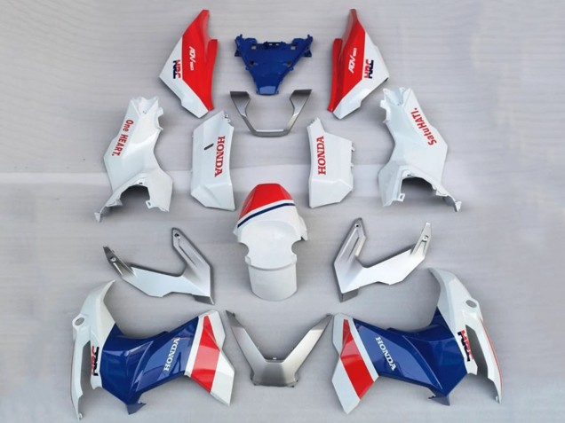 Discount 2022-2024 White Red Blue HRC Honda ADV160 Motorcycle Fairings Canada
