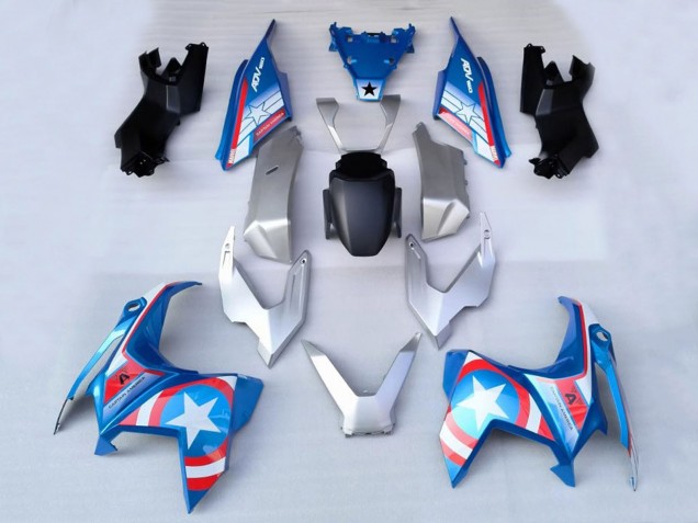 Discount 2022-2024 Silver Blue Red White Star Honda ADV160 Motorcycle Fairings Canada