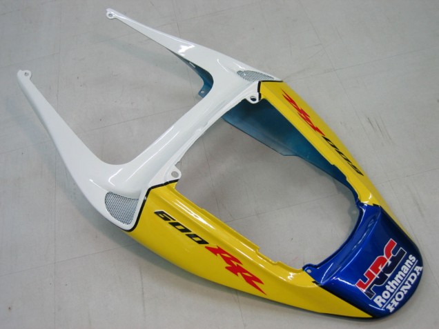Discount 2005-2006 Blue White Yellow Rothmans Honda CBR600RR Motorcycle Fairings Canada