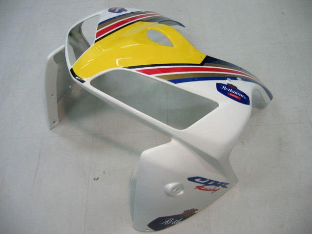 Discount 2005-2006 Blue White Yellow Rothmans Honda CBR600RR Motorcycle Fairings Canada