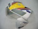 Discount 2005-2006 Blue White Yellow Rothmans Honda CBR600RR Motorcycle Fairings Canada
