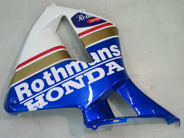 Discount 2005-2006 Blue White Yellow Rothmans Honda CBR600RR Motorcycle Fairings Canada