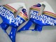Discount 2005-2006 Blue White Yellow Rothmans Honda CBR600RR Motorcycle Fairings Canada