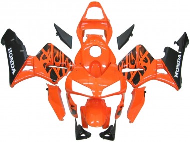 Discount 2003-2004 Orange White Red Glossy Black Repsol Honda CBR600RR Abs Fairings Canada