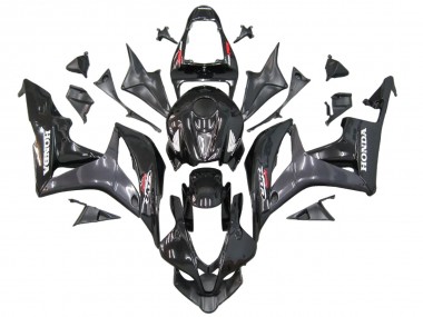 Discount 2007-2008 Grey Glossy Black with Decals Honda CBR600RR Motorcycle Fairings Canada