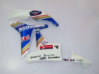 Discount 2007-2008 White Blue Yellow Rothmans Honda CBR600RR Motorcycle Fairings Canada