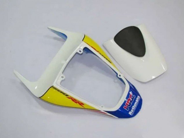Discount 2007-2008 White Blue Yellow Rothmans Honda CBR600RR Motorcycle Fairings Canada